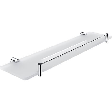 Nimco Bormo étagère de salle de bain avec cadre, chromée, 50 cm BR X450-X-26 (1/2)