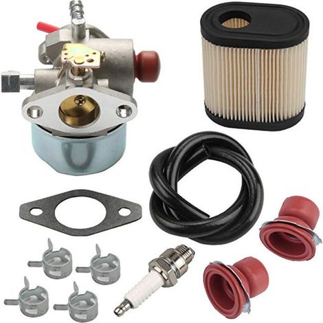 Ensemble carburateur compatible LV195EA 640350 640303 LEV100 20016, fourni avec filtre à air pour tondeuse et moteur thermique léger. (1/4)