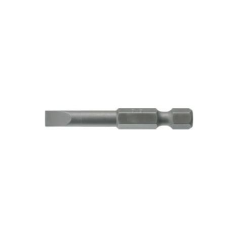 Brocas planas individuales de 1/4" 50 mm                 Tamaño 1.2x6.5 mm Vaso 1/4 hex