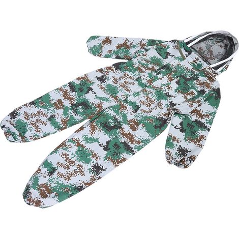 Combinaison d'apiculture à double fermeture éclair, veste de protection, blouse d'apiculteur, fournitures (1/5)