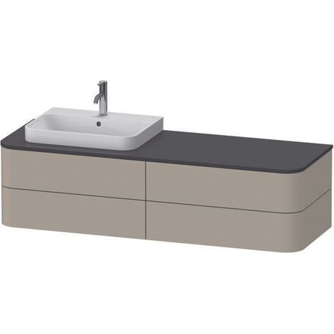 Mueble bajo de lavabo con consola Duravit Happy D.2 Plus (1/5)