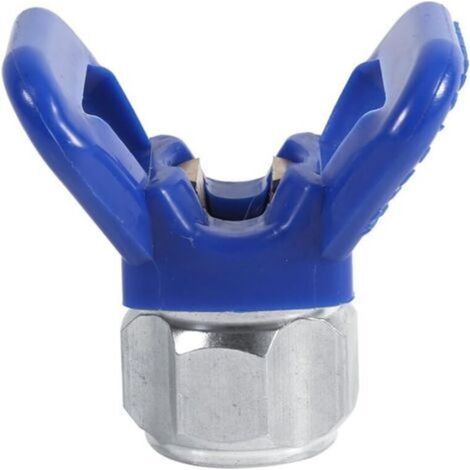 Protezione per ugello per pistola a spruzzo airless, ricambio per ugello, strumento universale, blu, nuovo