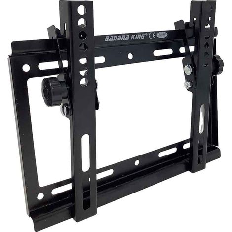 Staffa tv a parete fissa per tv monitor plasma da 14” a 42” inclinabile 15° supporto a muro televisore (1/4)