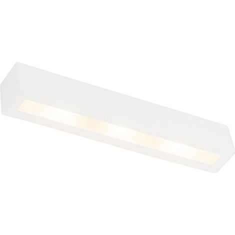 Moderne Wandleuchte weiß 3-flammig - Tjada Novo