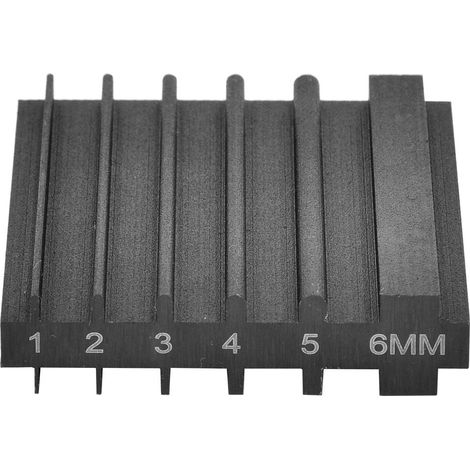 Guide de taille-crayon pour tête de coupe de cuir, large pelle tranchante, outil de meulage pour Leathercraft (1/5)