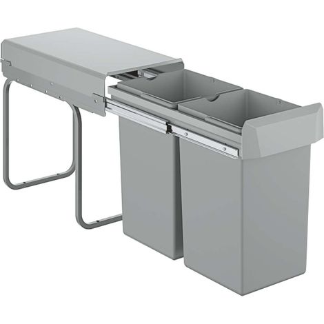 Grohe Blue Home - Système de poubelle 30 cm, séparation 15/15 l 40855000 (1/5)