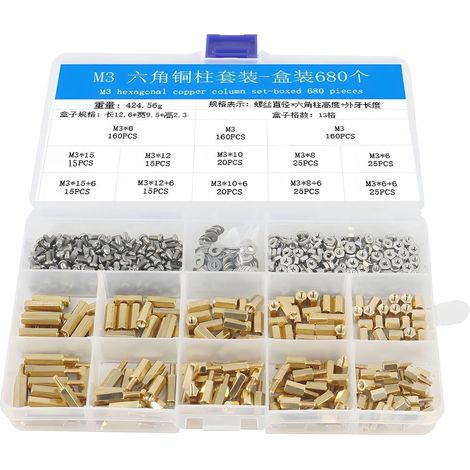 pour circuits imprim s Entretoises vis hexagonales Kit d (1/5)