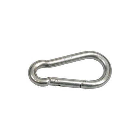 MOSCHETTONI DA POMPIERE IN ACCIAIO INOX- - mm.50x5 - 10 pezzi