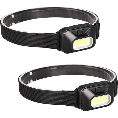 Lampe Frontale, 2 Pièces Lampe Frontale Led, Torche Frontale, Frontale Professionnel, Lampe Frontale Onnight, Lampe Frontale Pour Pêche, Lampe Frontale Puissanteled, Torche Frontale Led Puissante (1/5)