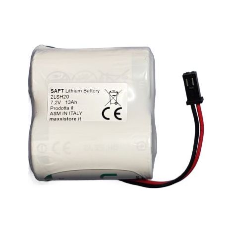 Hcb batteria litio 7,2V 13Ah compatibile centrale Intelligent Beghelli 8132 - 2ER34615DX