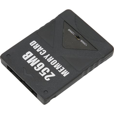 2-in-1-Speicherkarte für die PS2-Spielkonsole, 256 MB, Plug-and-Play-kompatibel und sofort einsatzbereit. (1/5)