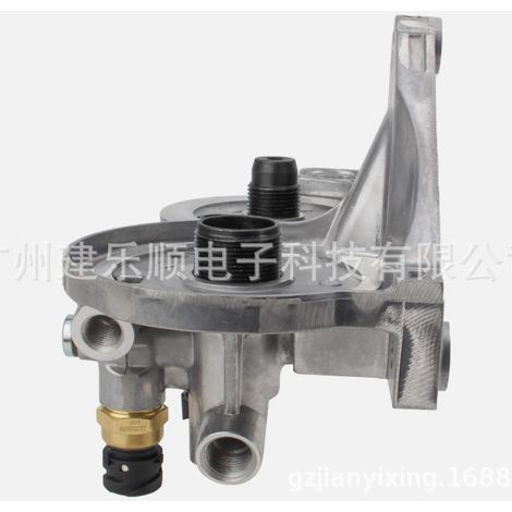 20786708 Fuel Filter Housing for Volvo Trucks D11, D12, D13, and D16 Engines (1/4)