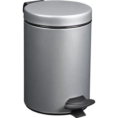 Rossignol Cyjeu Cestino da Bagno Grigio Metallo 3 L
