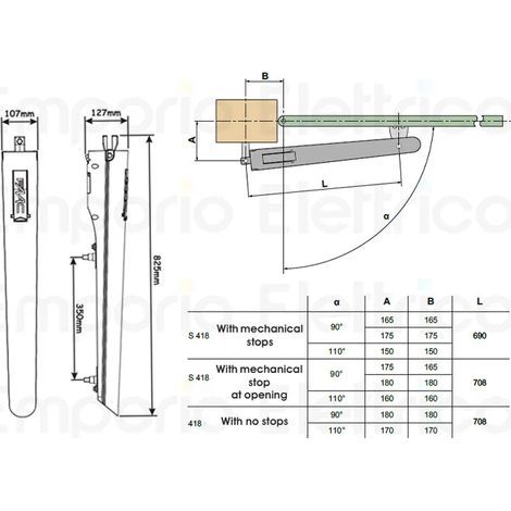 faac kit motorisation 24v handy kit perfect 105915fr