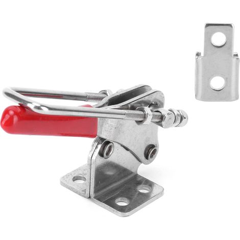 Verrou à levier en acier inoxydable GH-40324-SS, loqueteau de serrage à bascule pour menuiserie, fermoir de maintien robuste (1/5)