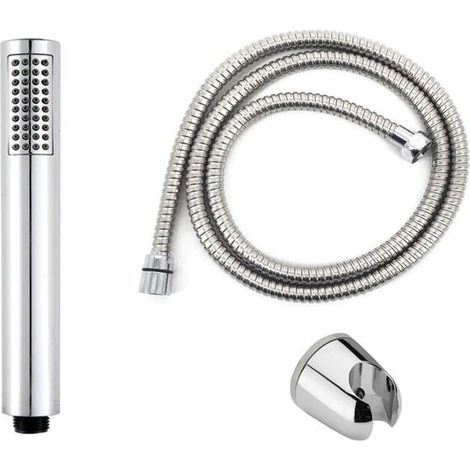 Douchette - Tuyau 150 Cm - Support Mural - Ensemble Complet De Douche (1/3)