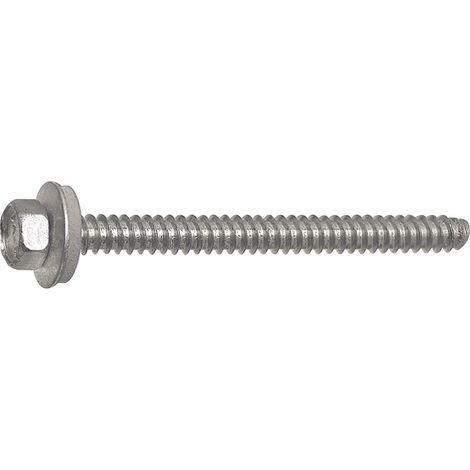 Fassadenbauschraube stumpf 6.3x 25 verzinkt mit Neoprendichtscheibe ø 16 mm