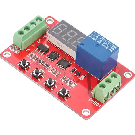 DVB01 Digitaler Spannungskomparator mit rotem Fenster / Spannungsmessung (12 V) (1/5)