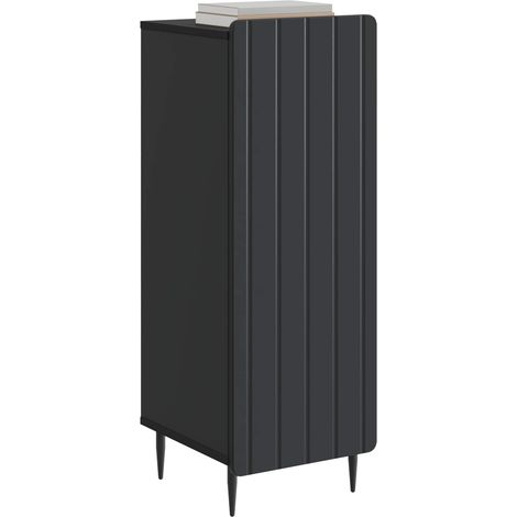 Maison Exclusive - Credenza Nero 34,5 x 33 x 92 cm Legno ingegnerizzato