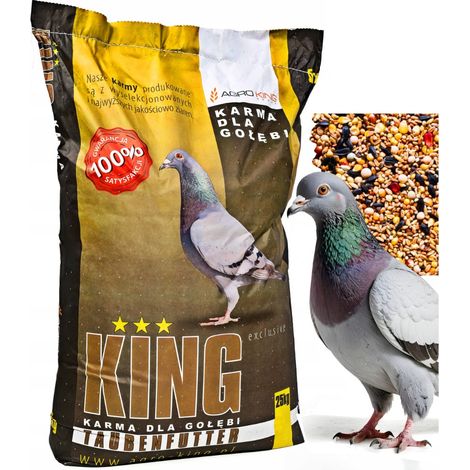 Mangime per piccioni King 25 kg - Agro-King Agro Bracia