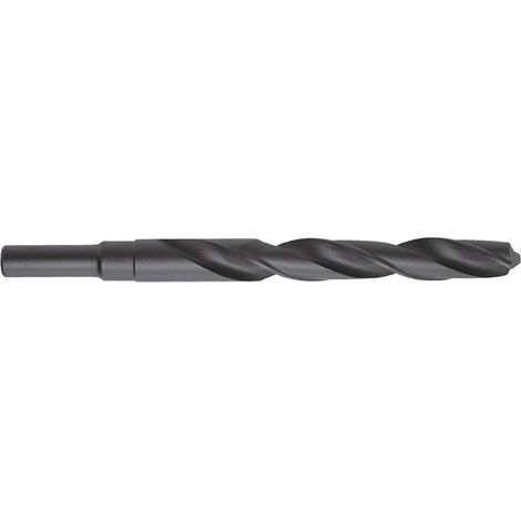 RUKO 200220 - Broca helicoidal DIN 338 tipo N HSS, laminada con mango reducido (22 mm)