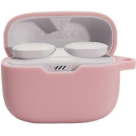 Étui de protection anti-chute avec boucle anti-perte pour écouteurs Bluetooth JBL TUNE 130NC-Pink (1/5)