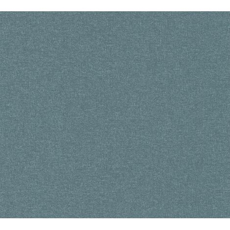 Papier peint uni bleu turquoise Tapisserie métallique moderne résistante et lavable Papier peint monochrome pour couloir (1/4)