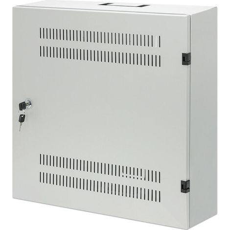 Gabinete de pared de perfil bajo 4U + 2U Rack 19, gris (1/4)