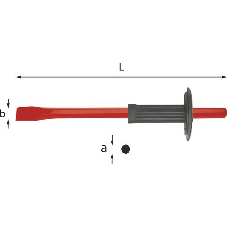 USAG SCALPELLI PER MURATORI CON PARAMANO D. 300X16X22 U03600003