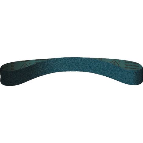 Nastro abrasivo CS 411 Y L.533mm P.9mm K.40 per STA / INOX / NE ZK KLINGSPOR (Per 25)