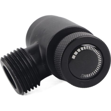 Adaptateur de Valve CO2 pour Remplissage Réservoir Soda, Filetage W21.8‑14/TR21‑4 Noir