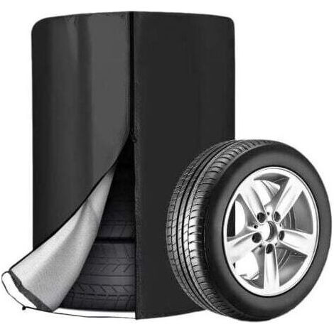 Housse de Pneu Universelle Housse de Protection pour Pneus Voiture Imperméable Sac Pneu Voiture Housses de Rangement pour Pneus Sac de Rangement pour Pneus Housse Stockage Pneus pour 4 Pneus 85120cm (1/5)