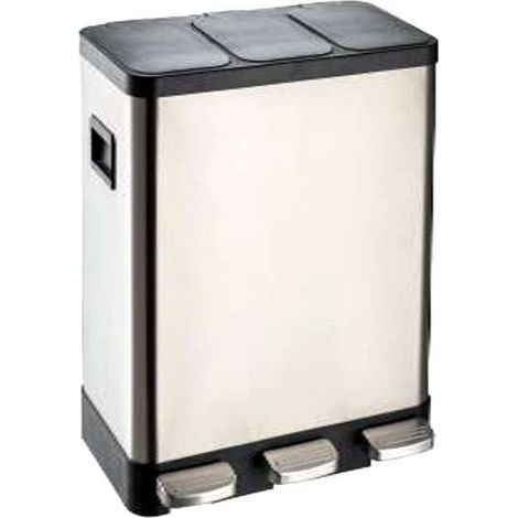 Pattumiera Differenziata Inox 3 L 42 Xtra 11538