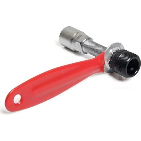 Extracteur de Manivelle, Extracteur de Pédalier de Bicyclette en Acier au Carbone Outil Démontage Démonte Boîtier de Pédalier Extracteur Manivelle Vélo VTT avec Clé Hexagonale (1/5)