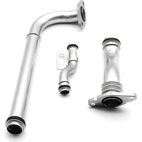 Ensemble de 3 tuyaux de refroidissement moteur/tuyaux de refroidisseur d'huile compatibles avec les normes ASTRA H/J/A/B/C : 55353329, 55353327, 55353330 (1/5)