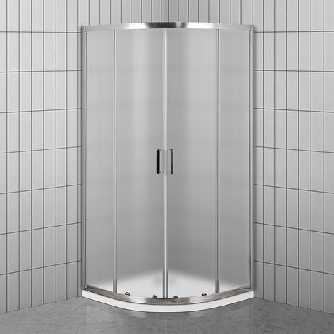 BOX DOCCIA EGO SEMICIRCOLARE 87,5/88,5CM STAMPATO. (1/2)