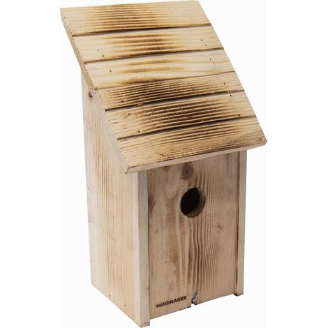 Nichoir à oiseau bois naturel
