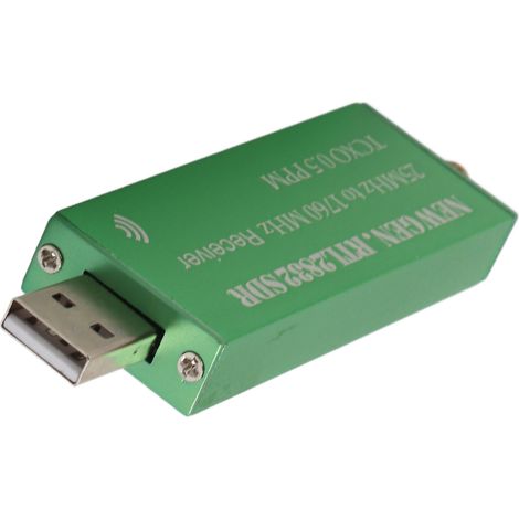 RTL-SDR RTL2832U R820T2 Empfänger, 25–1760 MHz Vollband-SDR-Funkscanner, USB-Softwareempfänger (1/5)