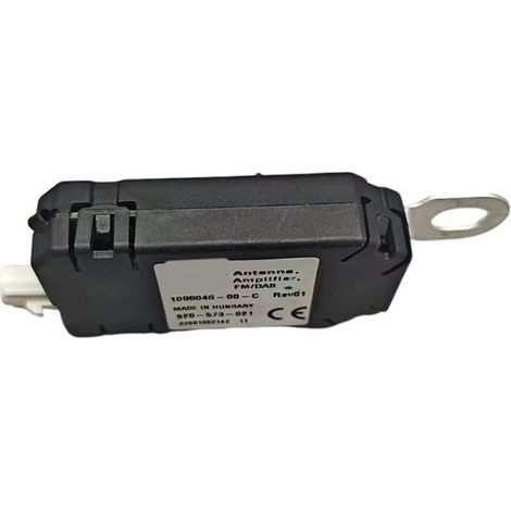1098046-00-C is a navigation antenna amplifier for Tesla Model 3 14-23. (1/5)