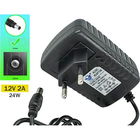 Trasformatore Alimentatore 24W CV 12V 2A Con Spina UE da Presa Casa AC220V a DC 12V 2A (1/3)