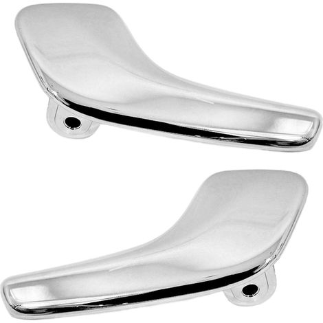 Innengriff kompatibel mit Opel Corsa D (2006–2014) – Vorder- oder Hintertür links, rechts – 13297814-13297813 – Türgriff – Chrom-Silber (Set 2 Einheiten) (1/5)