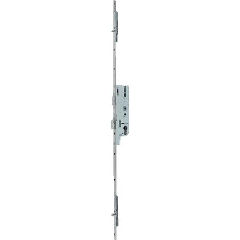 Ferco – Crémone à larder EUROPA S2 50/70 2 pannetons têtière 20mm longueur 2150mm – Système de verrouillage 3 points – Réversible droite/gauche