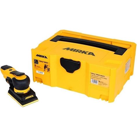 Mirka DEOS 353CV 81mm x 133mm Orbital Sander Kit 240 Volt Dustless
