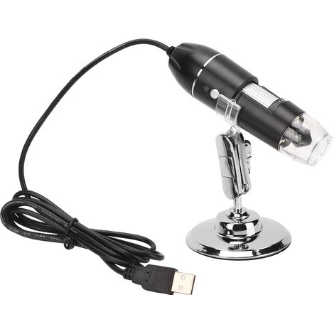 Microscope numérique sans fil portable USB avec 8 LED pour la maison (1/5)