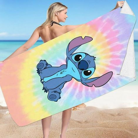 Serviette de Plage en Microfibre à Séchage Rapide, Grande Serviette de Bain Ultra Absorbante Anti-Sable, Voyage (1/4)
