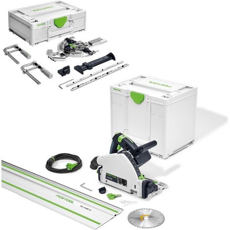 Festool Tauchsäge TS 55 FEBQ Plus FS 577010 Führungsschiene Zubehör-Set FS/2-Set (1/5)