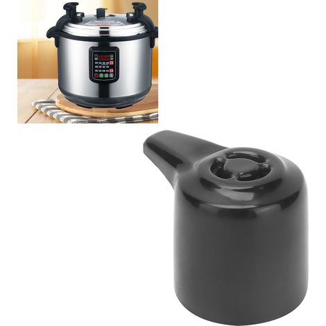 [Material de relleno para ollas a presión eléctricas] Juego de válvulas de seguridad, tapón de drenaje con función antiobstrucción, 3 juntas, compatible con modelos dobles y múltiples, ABS, 94 g (1/5)