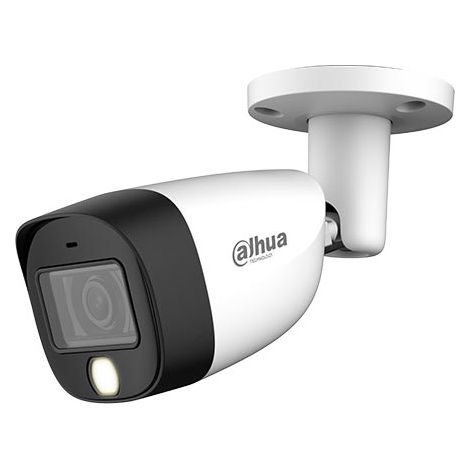 Dahua HAC-HFW1200CM-IL-A-S6 Telecamera Bullet ibrida 4 in 1 2 MP 2,8 mm Smart Dual Light Audio custodia in metallo OSD IP67
