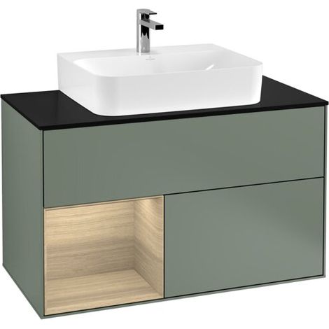 Villeroy & Boch G112PCGM Armoire sous lavabo Finion G11 (1/2)