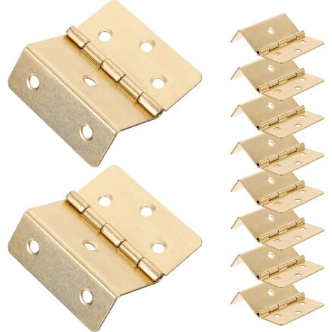 de 10 charnières triples de style vintage pour malles (1/5)